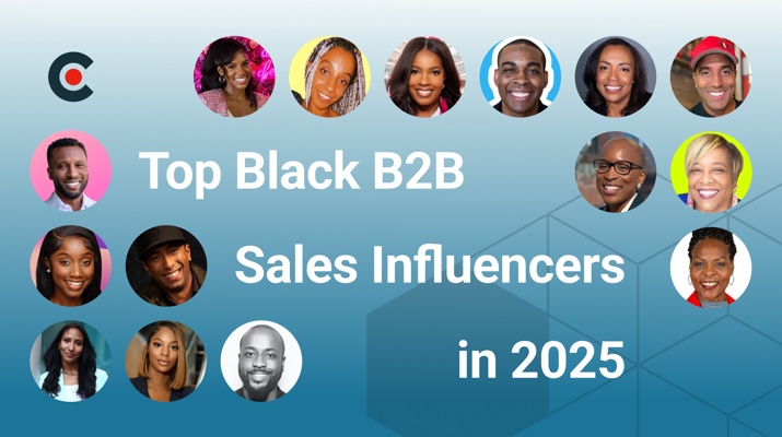 Top 15 Black B2B Sales Influencers To Follow in 2025