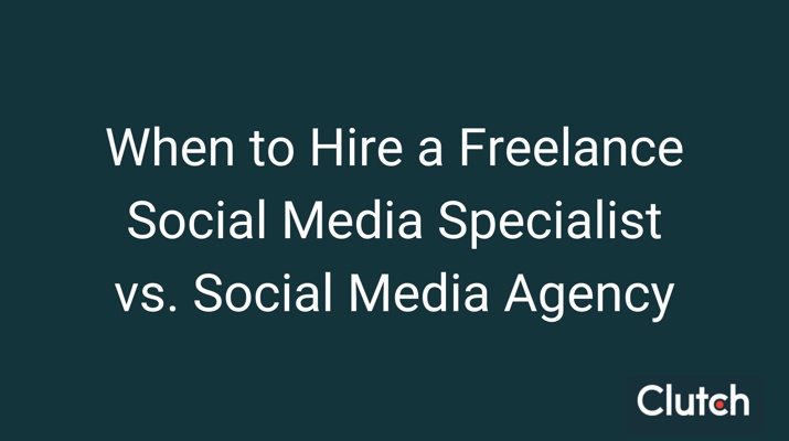 When to Hire a Freelance Social Media Specialist vs. Agency