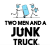 TWO MEN AND A JUNK TRUCK Logo
