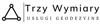 Trzy Wymiary Usługi Geodezyjne Logo