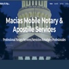 Macias Mobile Notary Logo