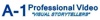 A-1  Professional Video Logo