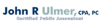John R Ulmer, CPA, PC Logo