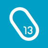 13 strides Logo