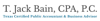 T. Jack Bain, CPA, P.C. Logo