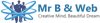 Mr. B & Web Logo