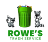 Rowe's Trash Service Logo