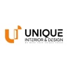 Unique Interior & Design Logo