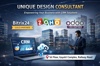 Unique Design Consultant Logo