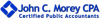John C. Morey CPA Logo