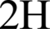 2 H Interior Design Logo