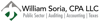 William Soria, CPA LLC Logo