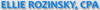 ELLIE ROZINSKY, CPA Logo