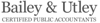 Bailey & Utley, CPAs Logo