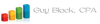 Guy Black, CPA Logo
