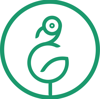 Green Flamingo Marketing Logo