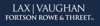 Lax, Vaughan, Fortson, Rowe & Threet P. A. Logo