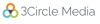 3Circle Media Website Design Logo