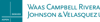 Waas Campbell Rivera Johnson & Velasquez LLP Logo