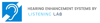 Hearing Enhancement Systems by The Listening Lab Logo