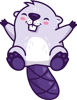 The Happy Beavers Logo
