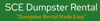 SCE Dumpster Rental Logo