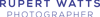 Commercial Photographer Rupert Watts Logo
