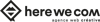 HERE WE COM Logo