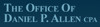 The Office of Daniel P. Allen CPA Logo