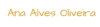 Ana Alves Oliveira Logo