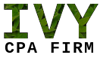 Ivy's Tax Service and CPA Firm Logo