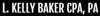 L. KELLY BAKER CPA, PA Logo