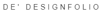 DE' DESIGNFOLIO Logo