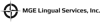MGE Lingual Services, Inc Logo