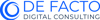 De Facto Digital Consulting LLC Logo
