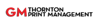 GM Thornton Print Management Logo