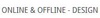 online & offline Logo