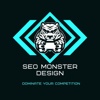 Seo Monster Design Logo
