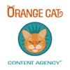 Orange Cat Content Agency Logo