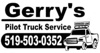 Pilot Car, Gerry's Pilot Truck Service Logo