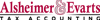 Alsheimer's & Evarts Tax Accounting Logo
