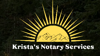 Krista's Notary Services Logo