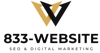 833-WEBSITE Logo