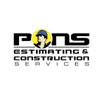 Pons Estimating & Construction Services LLC. Logo