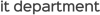 IT Department Logo