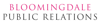 BLOOMINGDALE PUBLIC RELATIONS Logo