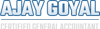 Ajay Goyal, Chartered Professional Accountant Logo