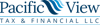 Pacific View Tax & Financial LLC Logo