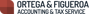 Ortega & Figueroa Accounting & Tax Service Logo