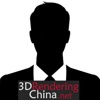 3d Rendering China Logo